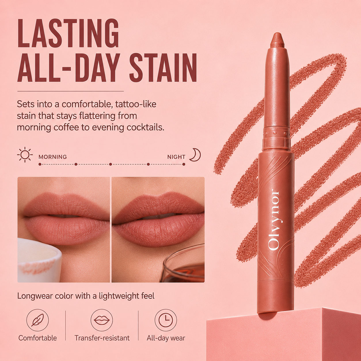 Easy Glide Lip Liner — Creamy, Blendable Color with Smooth Application, Summervibes