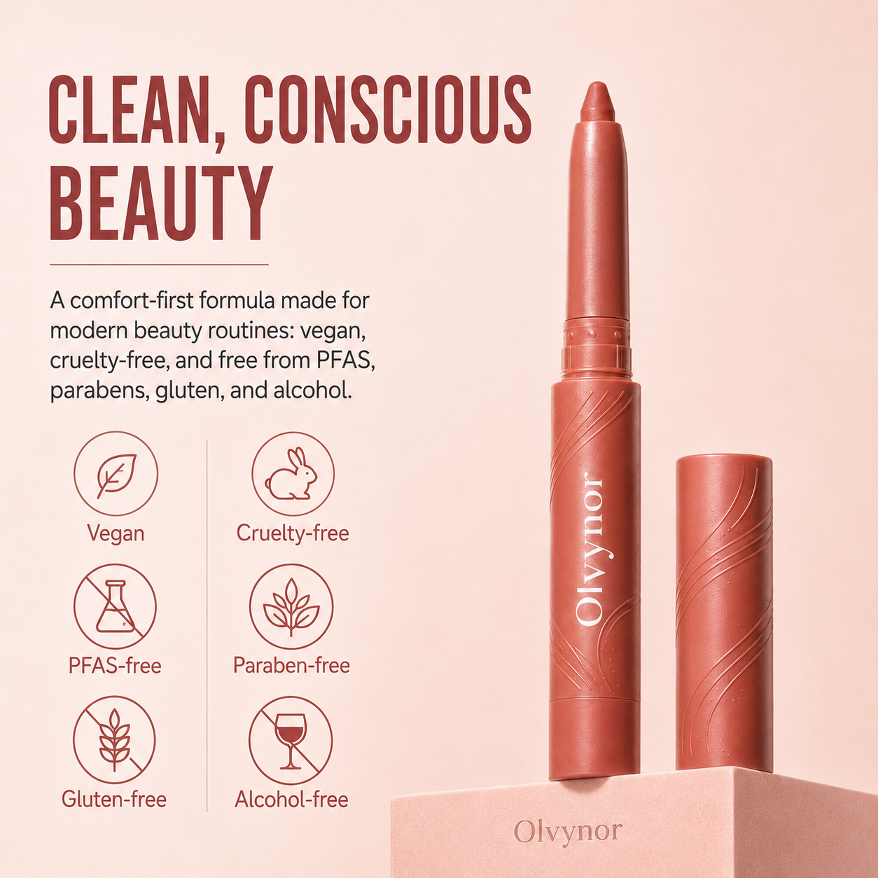 Easy Glide Lip Liner — Creamy, Blendable Color with Smooth Application, Summervibes
