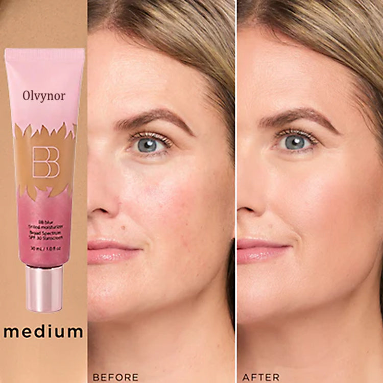 Olvynor®  💙blur tinted moisturizer SPF 30 - instantly brightens,👋 hydrates & smooths your skin
